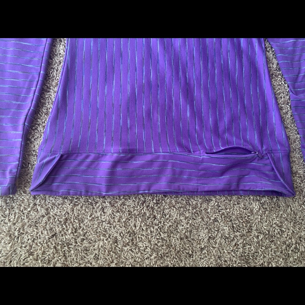 Athleta Long Sleeve Shirt Purple S - Picture 3 of 6